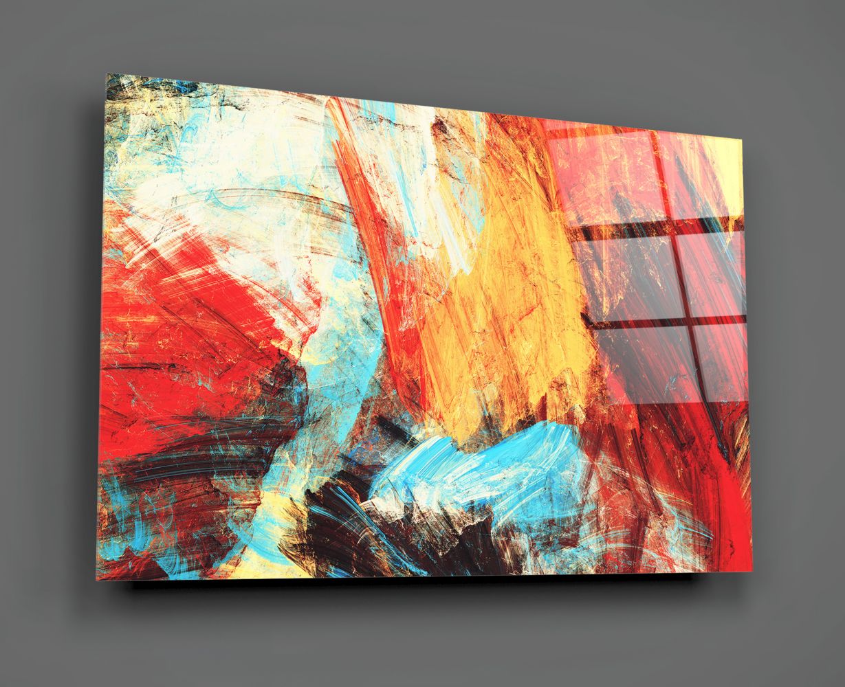 Abstract IV Art Print - Modern Abstract Wall Decor for Living Room, Bedroom & Office - Premium Canvas Painting for Home & Office Decoration - Perfect for Gifts & Interior Design