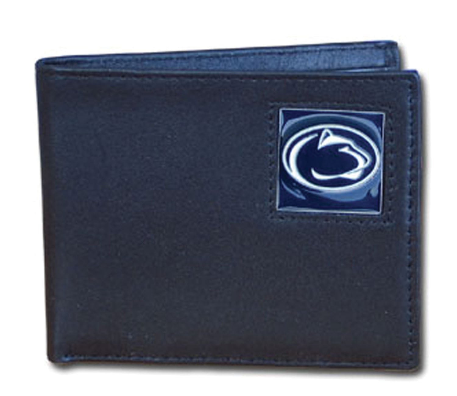 Siskiyou Sports NCAA Genuine Leather Bi-fold Wallet for Men - Perfect for College Fans, Gifts, and Everyday Use