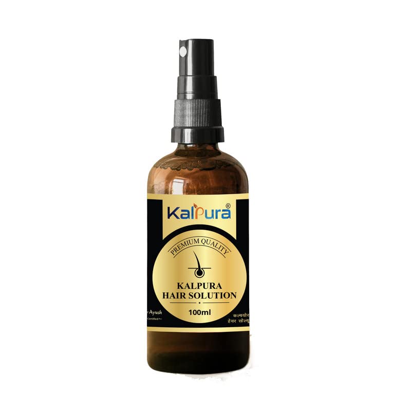 Kalpura Scalp Nourish Solution - 100% Pure Distillate for Strong & Healthy Scalp | Reduces Dryness & Flakiness | Natural & Chemical-Free | 100ml Glass Bottle with Mist Spray | Perfect for Daily Scalp Care & Hair Growth Treatment