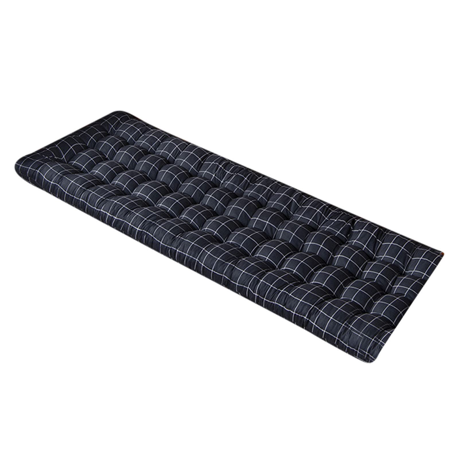 Comfortable & Soft Kaixujf Bench Cushion - Indoor/Outdoor Swing Seat Pad for Garden, Patio, Yard, and Lounger Furniture - Durable & Weather-Resistant (Black) - Perfect for Relaxing in Your Backyard or on the Porch