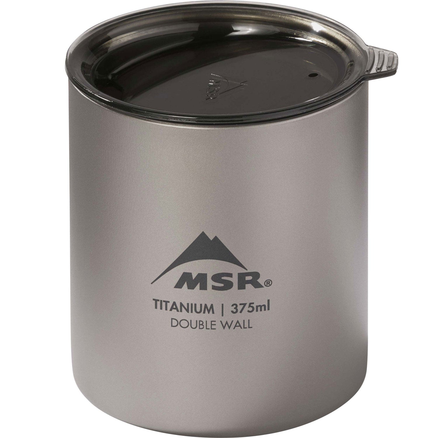 MSR Titan Double Wall Insulated Camping Mug - Lightweight Stainless Steel Coffee Cup for Hiking, Backpacking & Outdoor Adventures