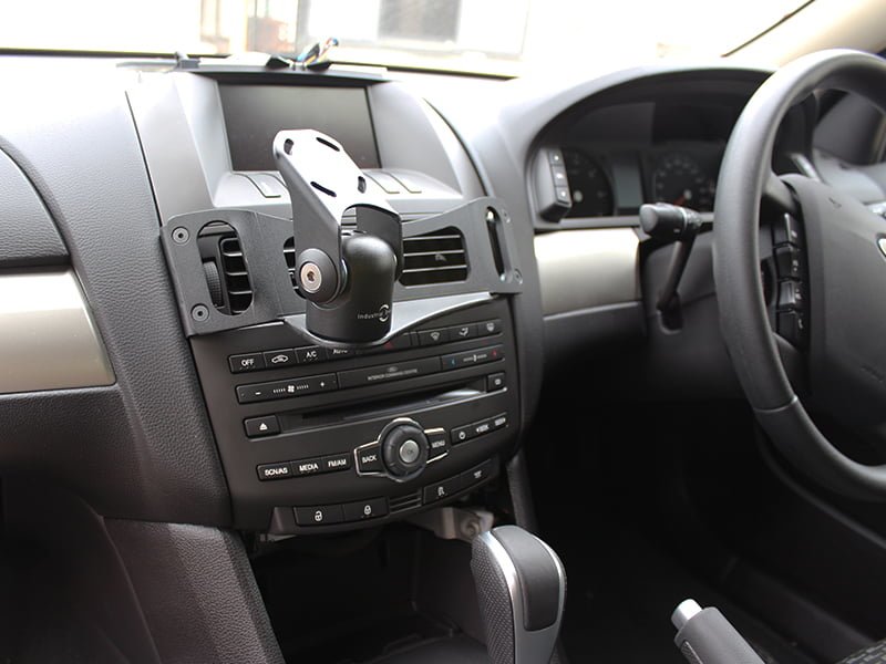 Industrial Evolution InDash Mount for Ford Falcon FG (2008-2016) - Secure Car Phone Holder for GPS Navigation & Hands-Free Driving