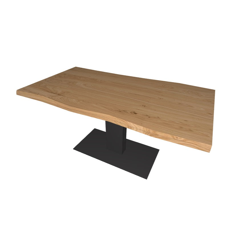 Premium Solid Wood Dining Table - ELVIS Modern Farmhouse Style for Kitchen, Dining Room & Home Decor | Durable & Stylish Furniture for Family Gatherings & Entertaining