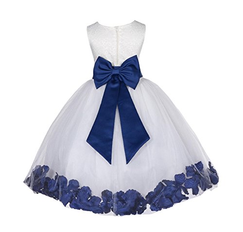 Ivory / Navy Blue