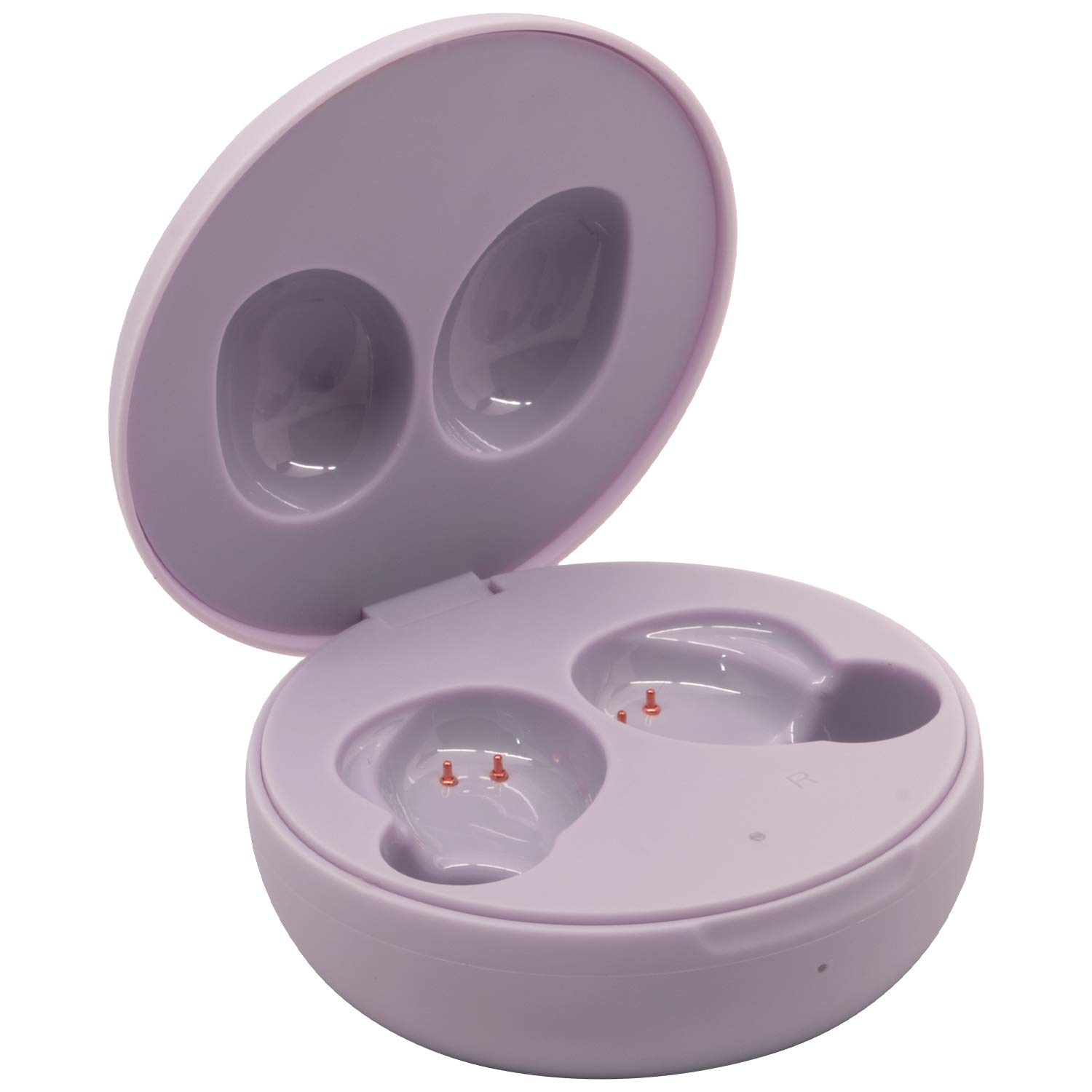 iHome Wireless Bluetooth Earbuds with Charging Case - IPX7 Waterproof, Built-in Mic, Touch Control - Purple | Perfect for Gym, Running, Commuting & Travel