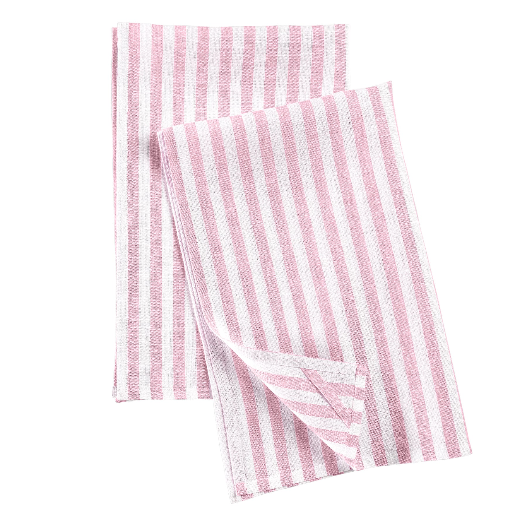 Amalfi Stripe Cotton Kitchen Towels Set of 2 - Absorbent Dish Towels for Drying Dishes, Cleaning & Decor - Perfect for Italian Kitchen, Farmhouse & Coastal Home Decor
