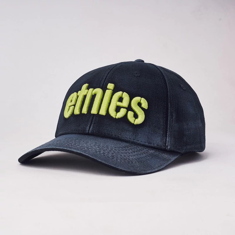 Etnies Snapback Hat - Black Heather Adjustable Baseball Cap for Men & Women | Perfect for Streetwear, Skateboarding & Casual Outfits