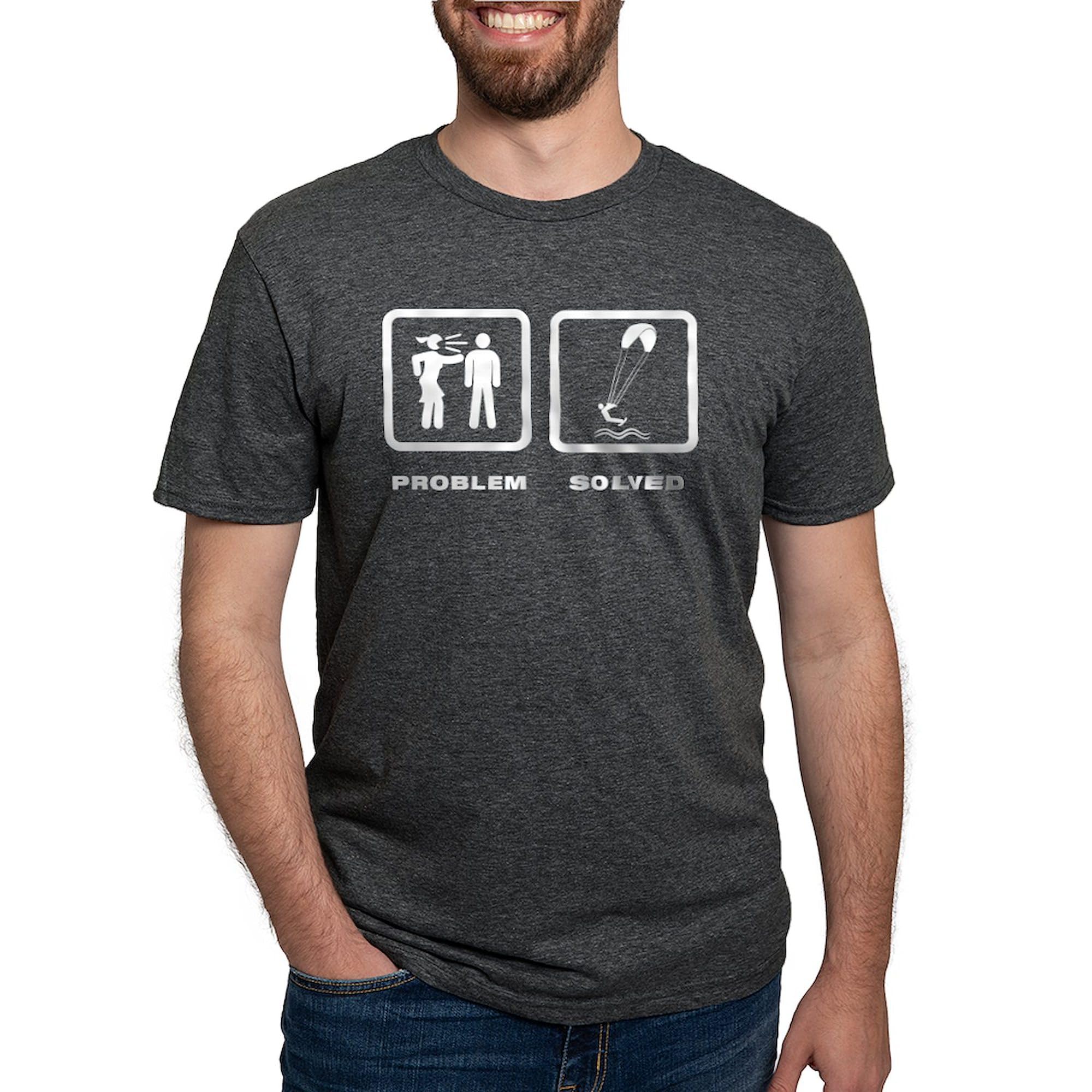 Premium Kiteboarding T-Shirt for Men - Soft Tri-Blend Comfort Fit - Perfect for Surfing, Beach & Outdoor Adventures
