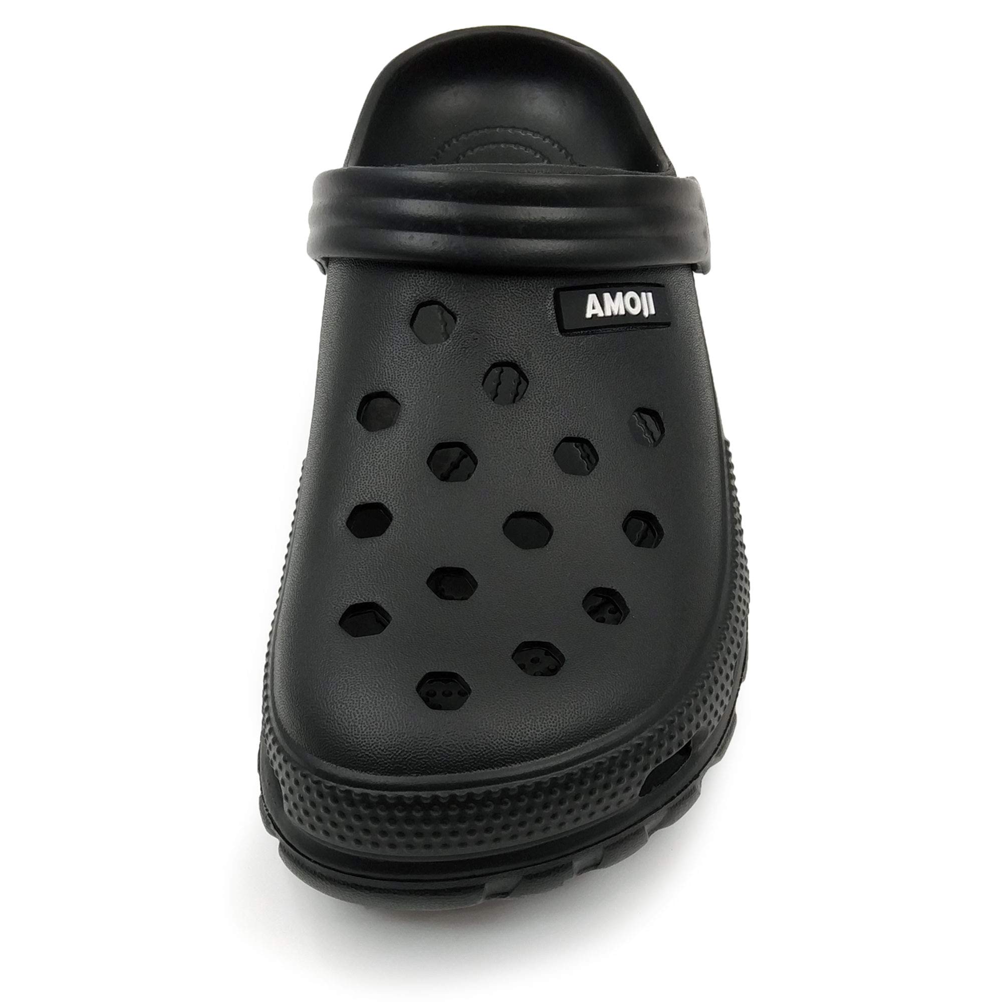 Amoji Unisex Garden Clogs - Comfortable Slip-Resistant Gardening Shoes AA1521 for Outdoor Work, Yard & Beach Wear