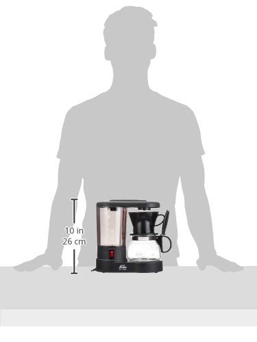 Premium Kalita EX-102N Black Coffee Maker with Water Purification System - Perfect for Home Brewing, Office Use & Specialty Coffee Shops