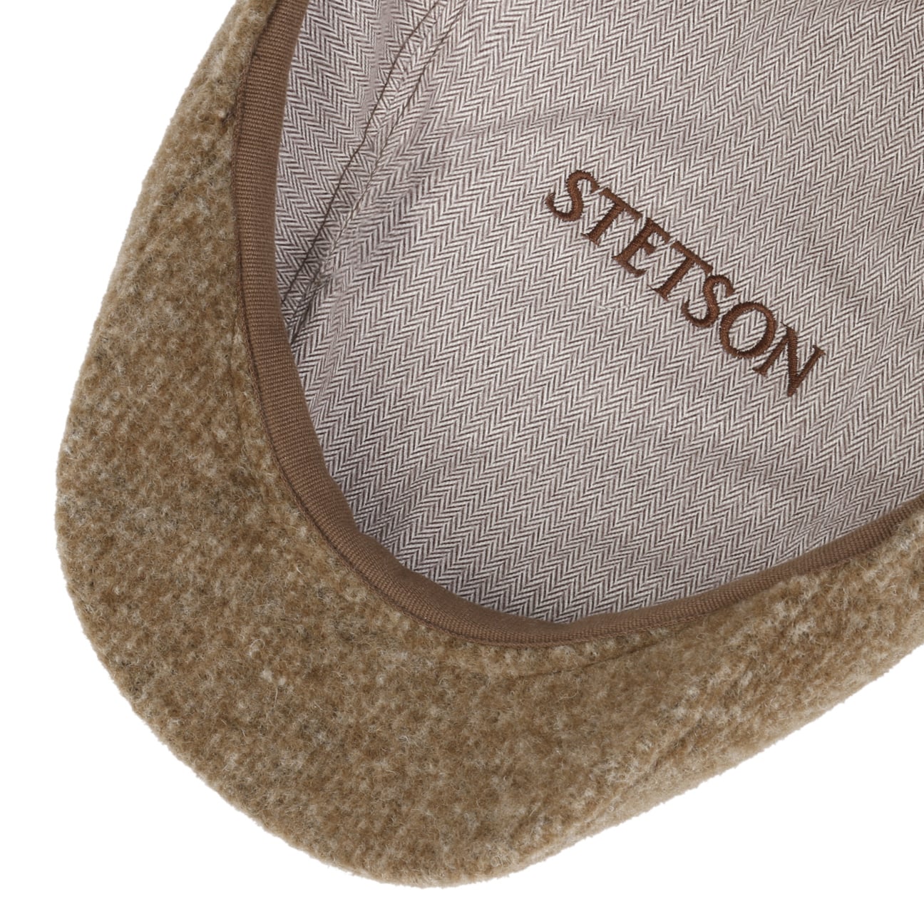 Stetson Eskridge Ivy Jersey Flat Cap for Men - Classic Cotton Newsboy Hat for Casual & Outdoor Wear - Perfect for Golf, Hiking, and Daily Fashion