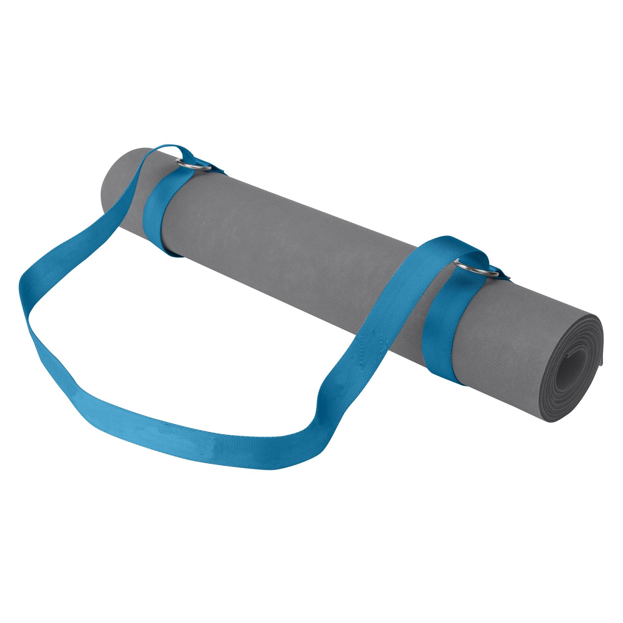 Gaiam Easy-Cinch Yoga Mat Sling - Premium Durable Carrying Strap for Yoga Mats with Secure Metal D-Rings | Perfect for Yoga Class, Gym & Travel Accessories (No Mat Included)