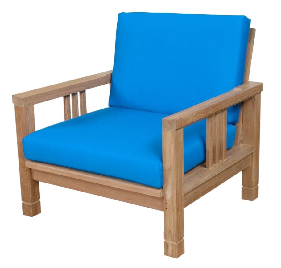 Anderson Teak SouthBay Deep Seating Armchair DS 3011 - Premium Outdoor Patio Furniture for Garden, Poolside & Backyard Relaxation