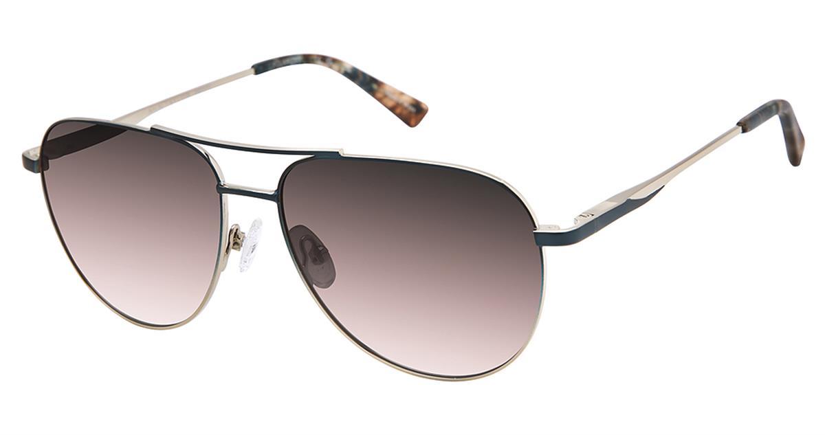 03 - Teal/light Gld - Polarized