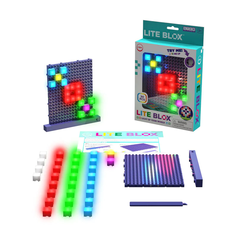 Lite Blox Classroom Set - STEM Learning Toys for Kids, Educational Building Blocks for School & Home - Perfect for Group Activities & Creative Play