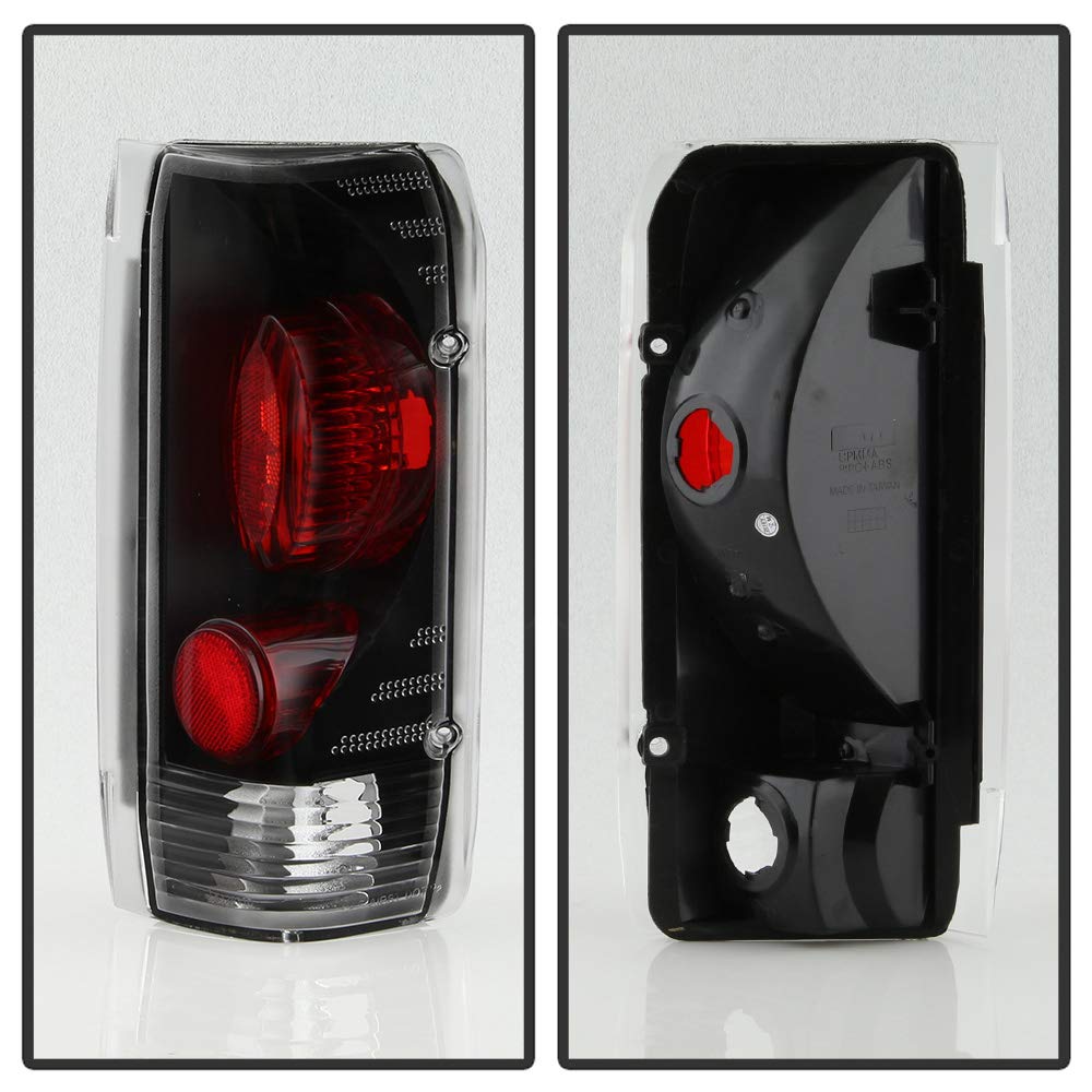 ACANII LED Tail Lights Brake Lamps Pair for 1987-1996 Ford F150 F250 F350 Bronco - Left & Right Replacement - Enhance Visibility & Style for Off-Roading, Camping & Night Driving