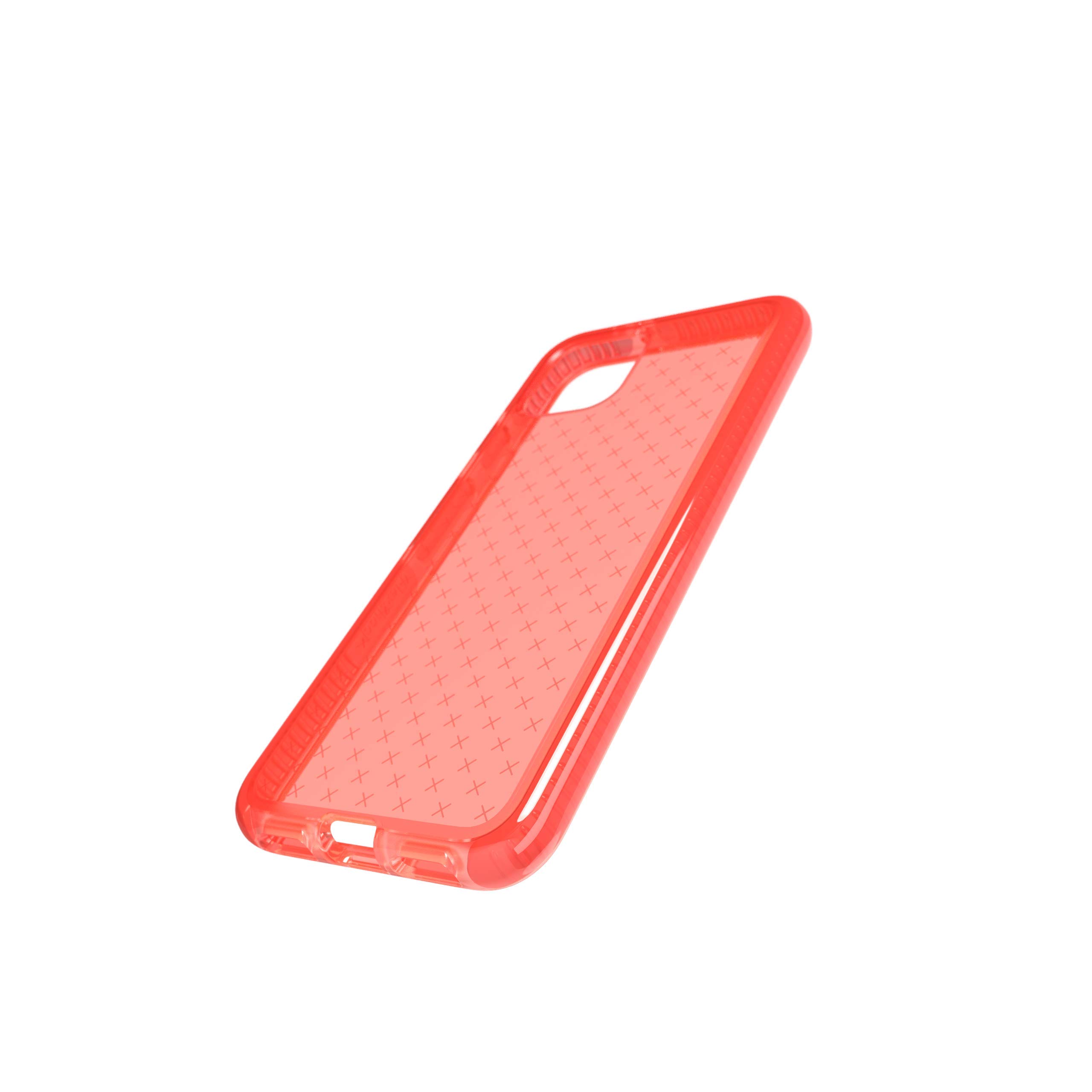 Tech21 Evo Check Google Pixel 4 Case - Coral, Antimicrobial & 12ft Drop Protection for Outdoor Use