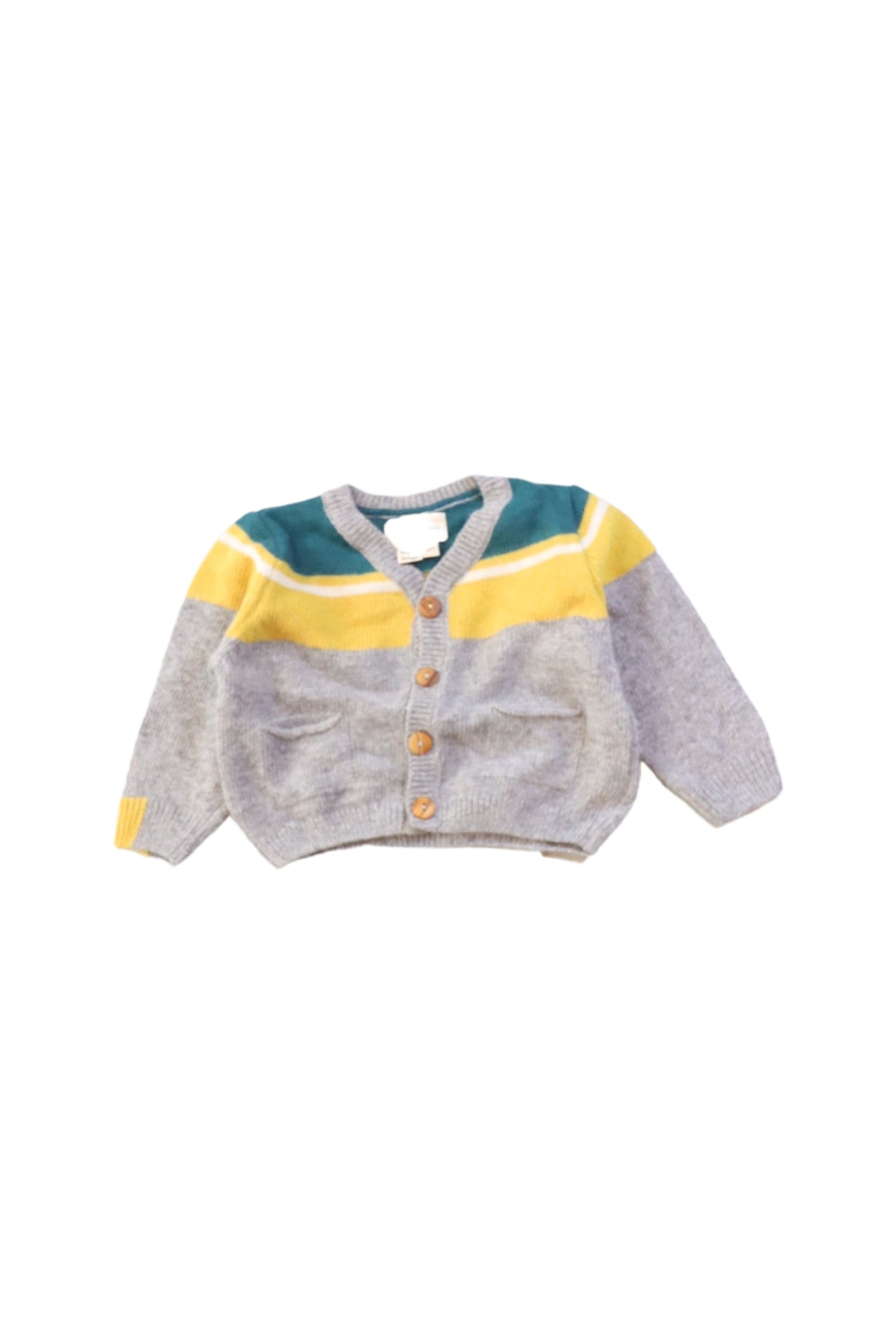 Arsène et les Pipelettes Baby Cardigan for 12 Months - Soft Knit Sweater for Infants & Toddlers - Perfect for Playdates, Family Outings & Photo Shoots