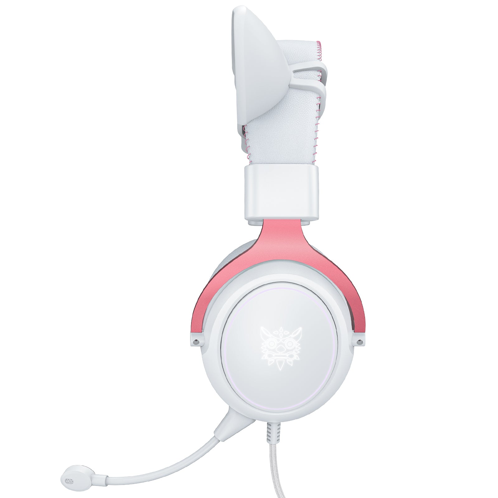 ONIKUMA X10 Pink Cat Ears Gaming Headset with Stereo Sound & Noise Cancellation - Perfect for PC, PS4, Xbox Gaming & Streaming