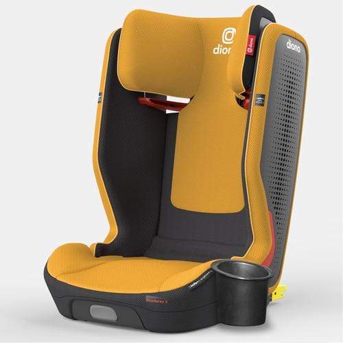 Diono Monterey 5 iST FixSafe Latch Booster Car Seat for Kids - Safe & Comfortable High Back Booster for Travel & School Drop-Offs