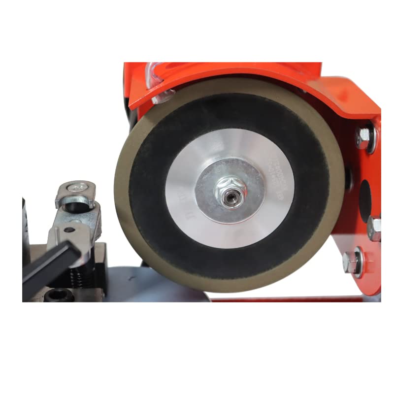 TECHTONGDA 220V Water Injection Grinder Machine - Circular Saw Blade Sharpener with Water Tank, Rotary Angle Mill for Carbide Tipped Blades | Perfect for Woodworking Shops & Professional Sharpening Services