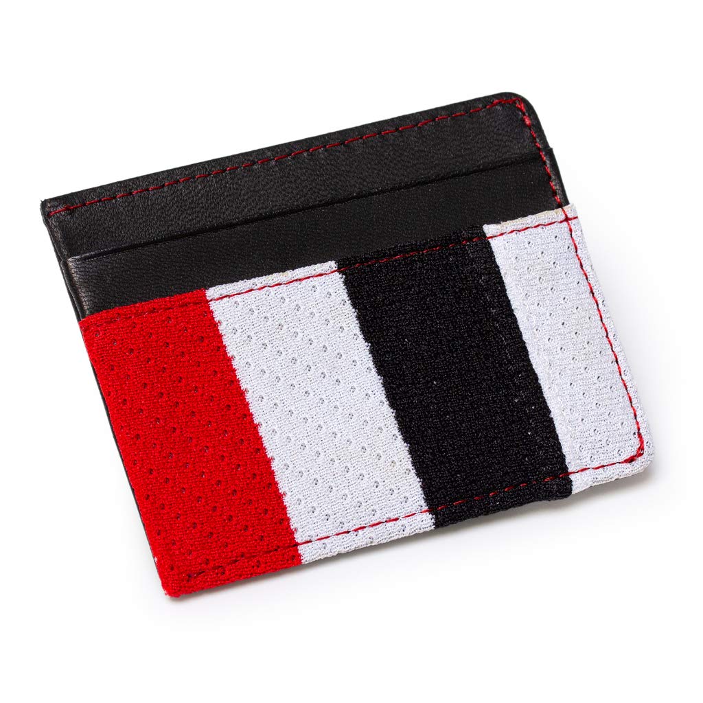 Authentic NHL Game-Used Jersey Leather Money Clip Wallet - Hockey Fan Gift for Men, Sports Memorabilia Collector - Perfect for Game Day, Office Use & Travel Accessories