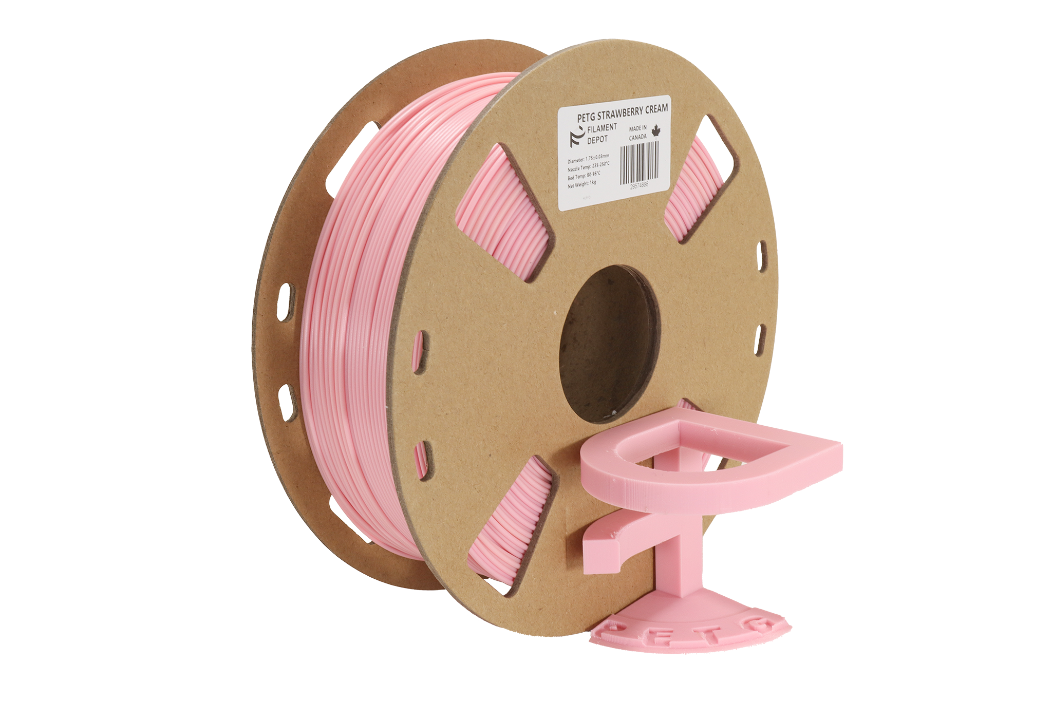 Premium PETG Filament 1.75mm 1kg Spool - High Strength, Low Warping 3D Printer Filament for Smooth Prints - Ideal for Functional Parts, Prototypes & DIY Projects