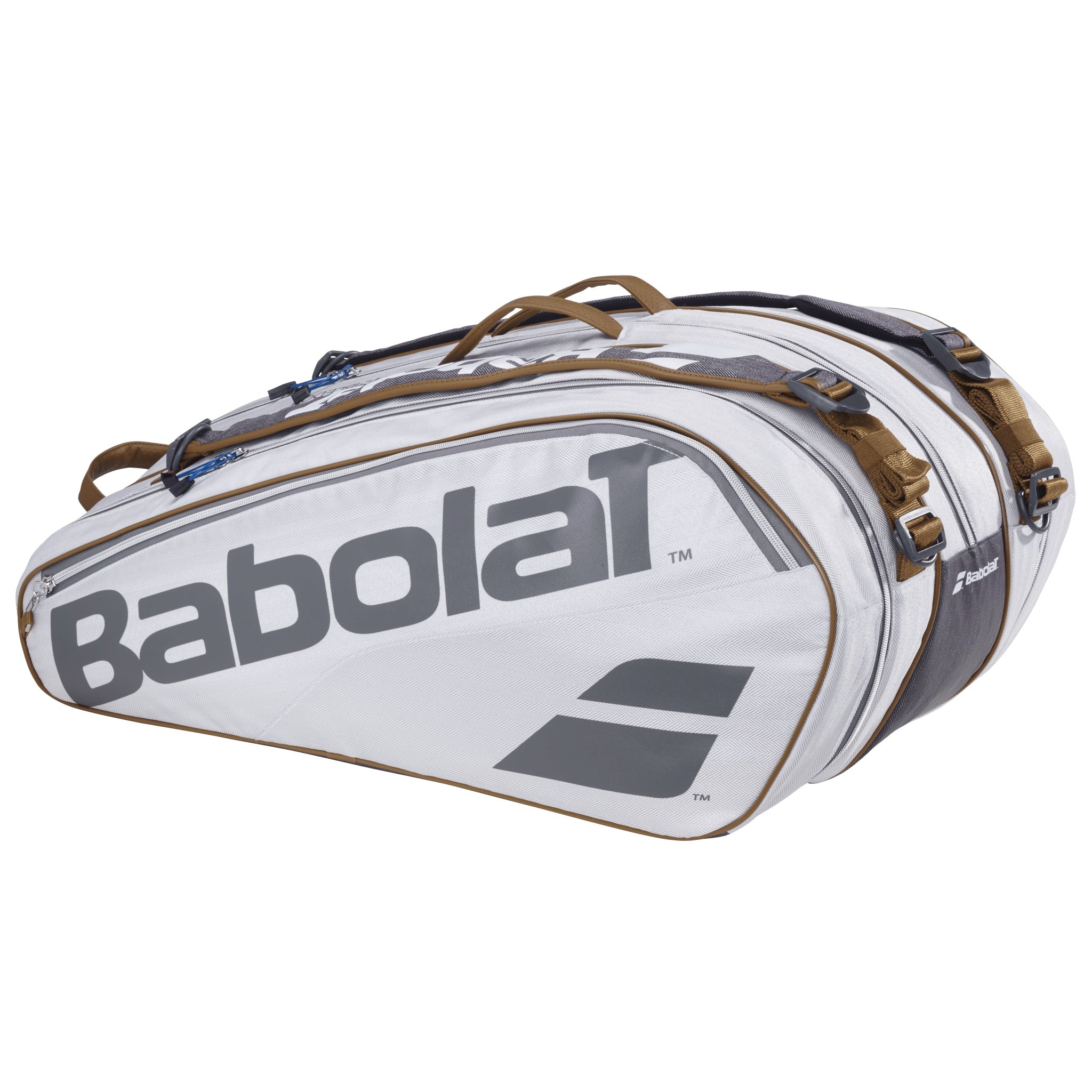 Babolat Pure Wimbledon 6-Pack Tennis Bag - Premium Tennis Gear for Players & Coaches | Perfect for Tournaments, Practice & Travel