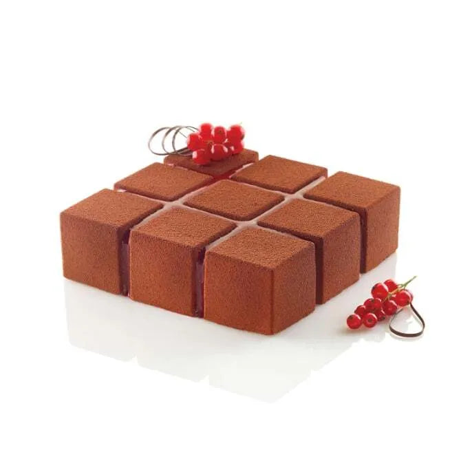 Premium Cubik Silicone Baking Mold - Non-Stick, Heat Resistant & Reusable for Perfect Ice Cubes, Chocolate, Candies & DIY Crafts - Ideal for Home Baking, Party Treats & Gift Making