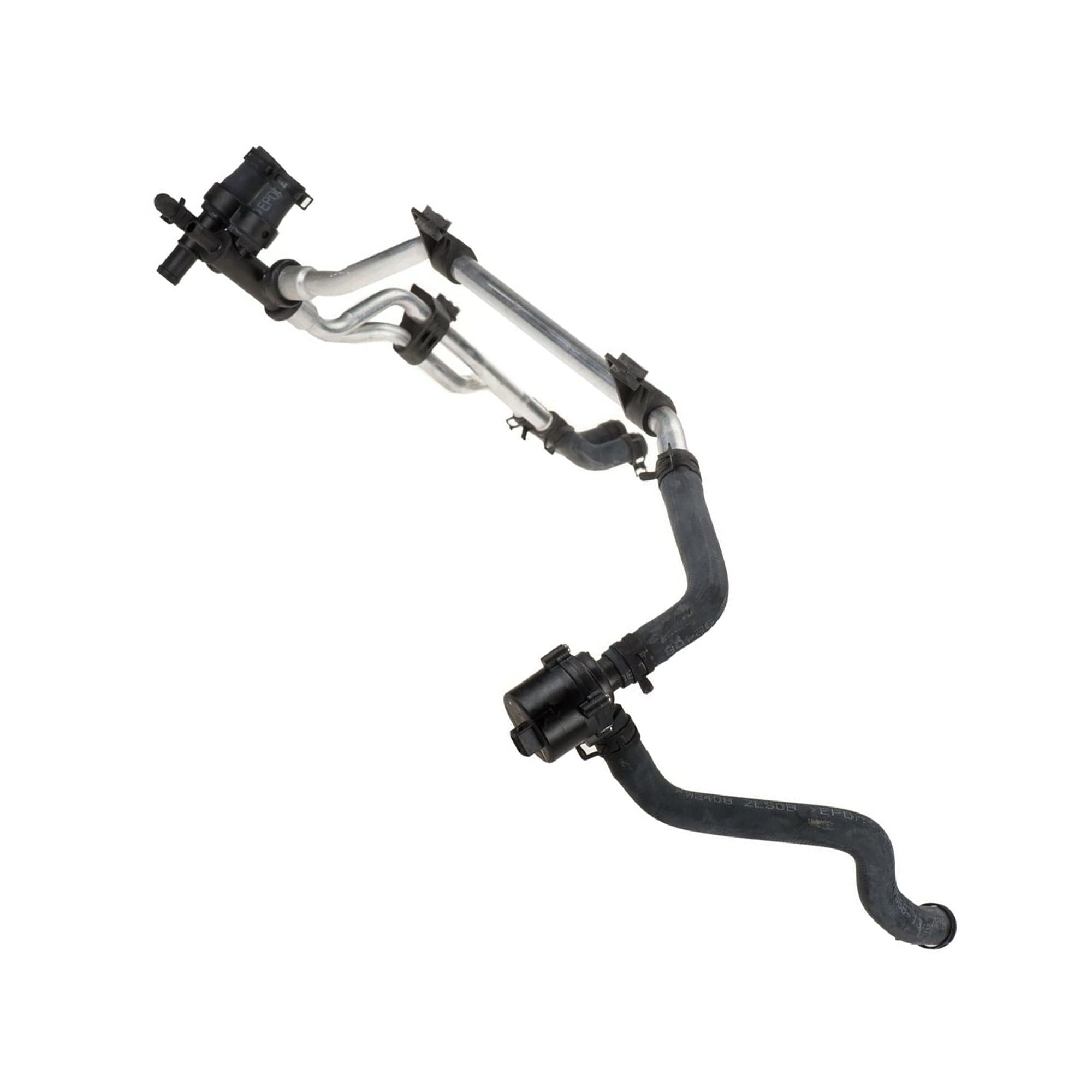 2005-2012 Nissan Pathfinder Heater Hose Line Tube Assembly with Blend Valve (Inlet & Outlet) - Replacement Part 92408-ZL90B - Perfect for Engine Cooling System Maintenance & Repair