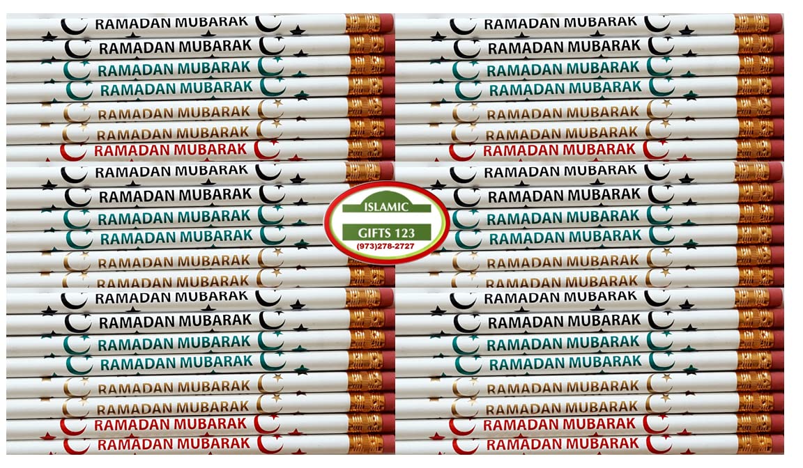 Ramadan Pencils 24 Pack - Eid Gifts for Kids & Party Favors