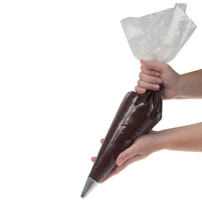 Extra Strength Plastic Pastry Bags 21 Inch - 100 Count Disposable Icing Bags for Baking, Cake Decorating, Cookie Frosting & Candy Making - Professional Baker Supplies