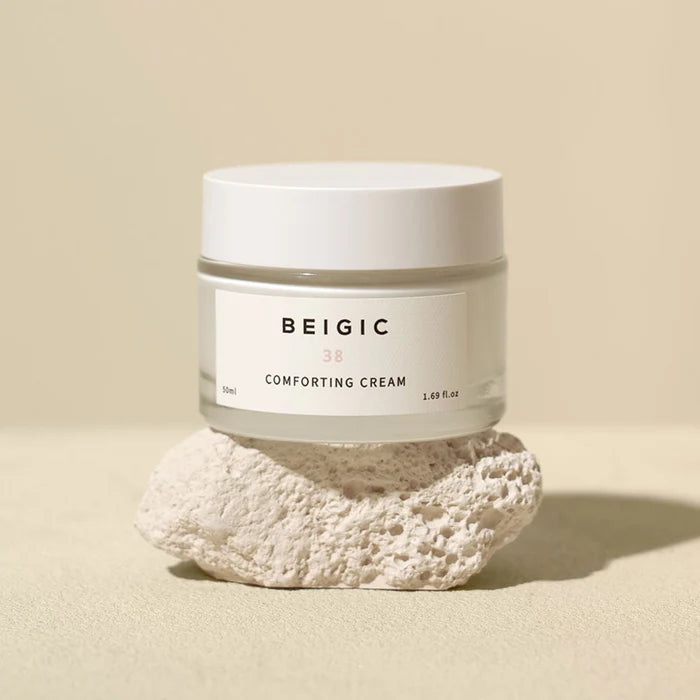 BEIGIC Soothing & Hydrating Face Cream 50ml - Deep Moisturizer for Dry & Sensitive Skin - Perfect for Daily Skincare & Night Routine