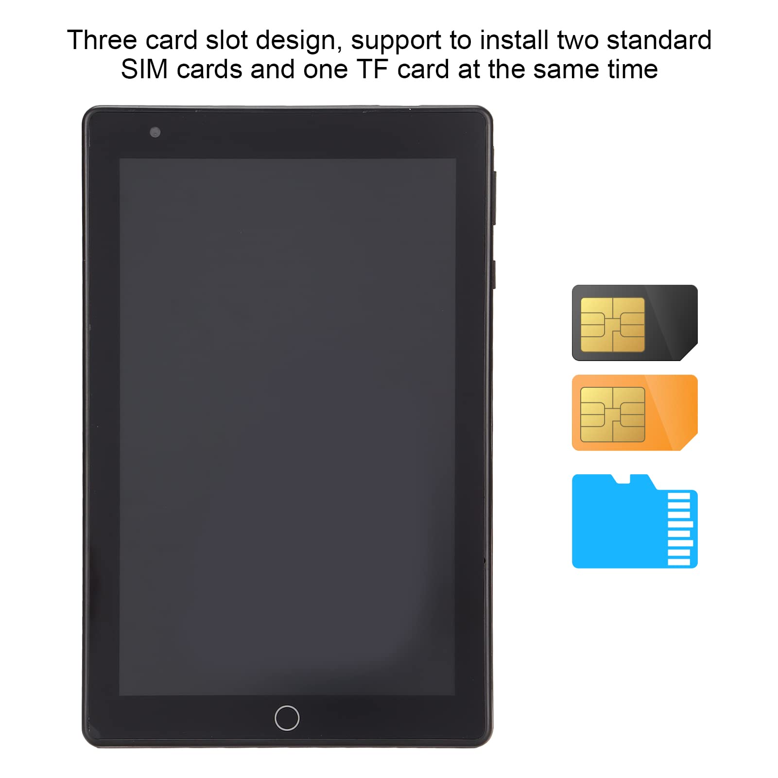 8-Core Tablet PC with 1280x800 HD Display, MTK6592 Octa-Core Processor & 2600mAh Battery - 5.1 Inch Dark Gray Android Tablet for Work, Entertainment & Travel
