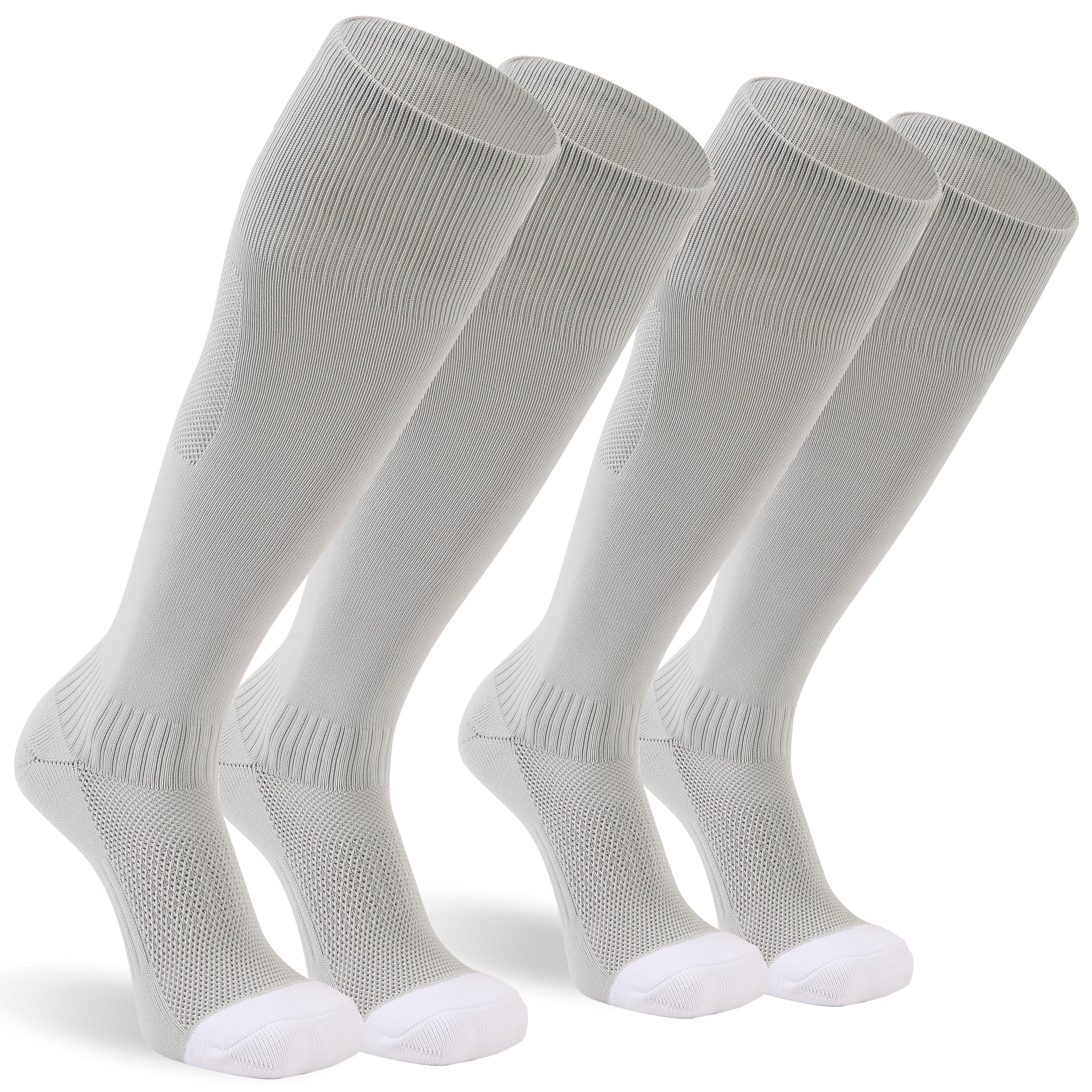 Sunew 2/3 Pack Multi-Sport Athletic Socks for Soccer Baseball Softball Football Volleyball - Youth & Adult Sizes (4 Sizes) - Perfect for Training, Games & Team Sports