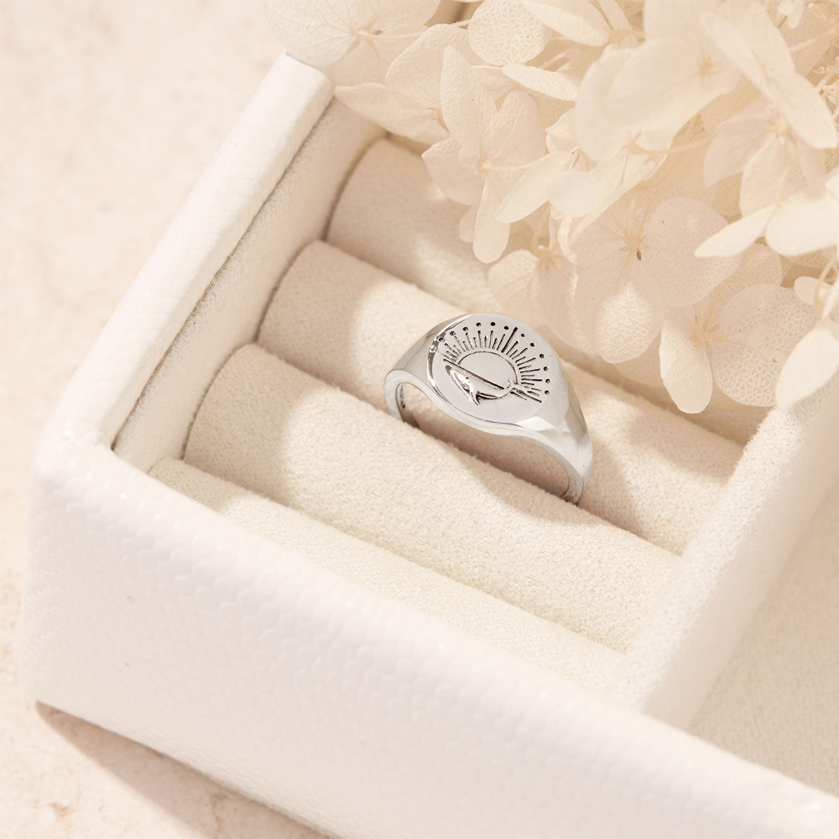 Whale Dancer Ring - Elegant Ocean Inspired Jewelry for Women, Sterling Silver Dolphin Ring, Perfect Gift for Beach Lovers & Marine Life Enthusiasts - Great for Weddings, Parties & Everyday Wear