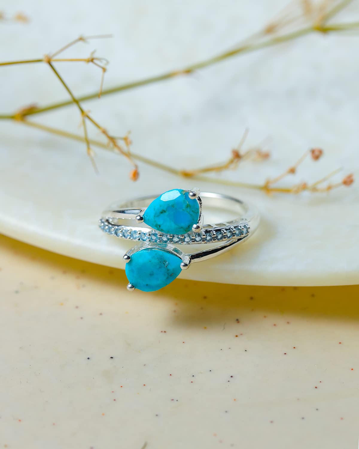 YoTreasure Moonstone London Blue Topaz Rhodolite Garnet Tourmaline Turquoise Swiss Blue Topaz 925 Sterling Silver Engagement Ring - Elegant Wedding, Anniversary & Proposal Jewelry for Women