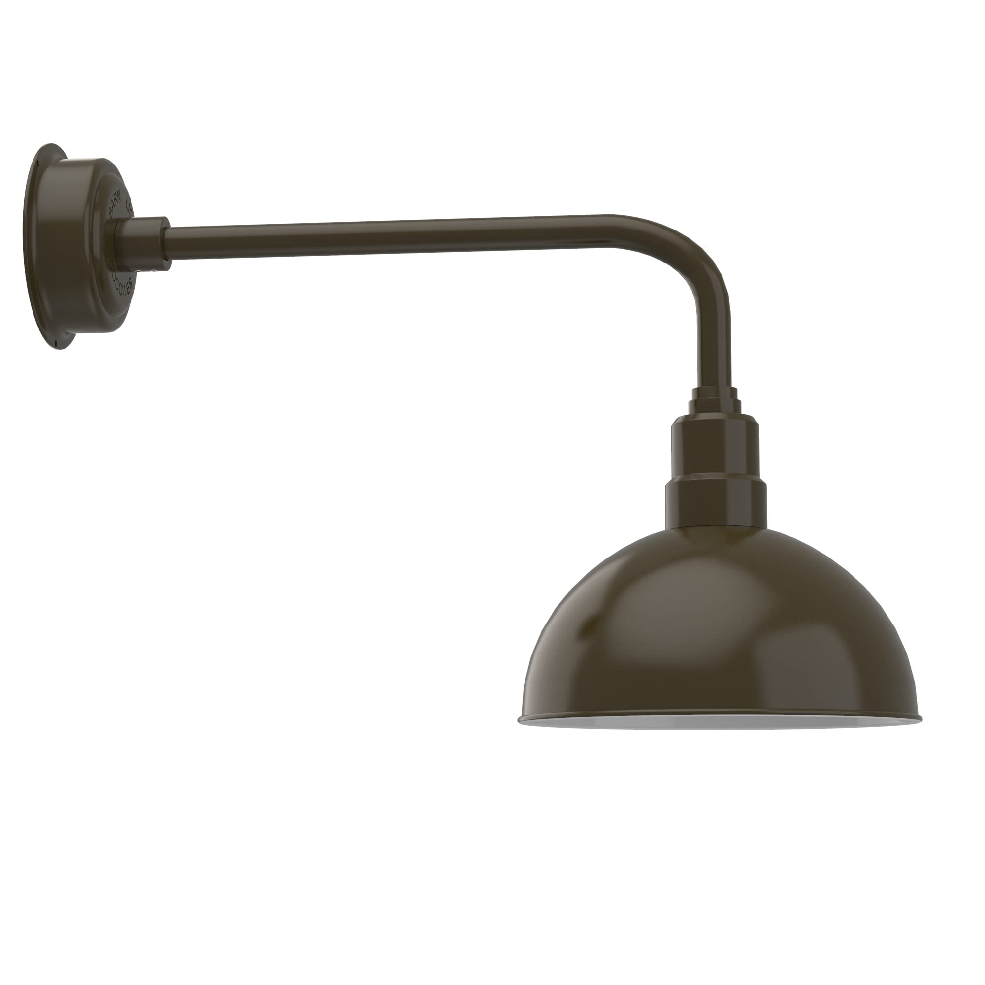 Cocoweb 12 Inch Blackspot LED Wall Sconce Light Fixture in Mahogany Bronze - Traditional Arm Design for Bedroom, Living Room & Hallway Lighting