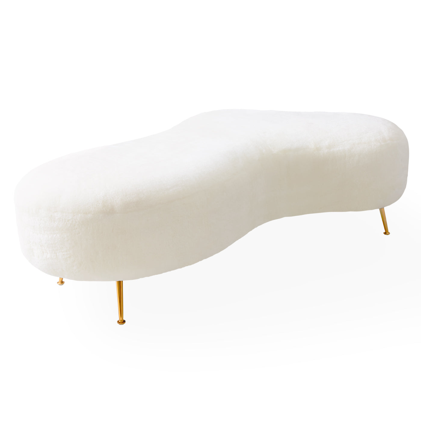 Stylish Amorphic Cocktail Ottoman - Modern Living Room & Bar Stool with Storage - Perfect for Home Decor, Lounge Seating & Entertaining Guests