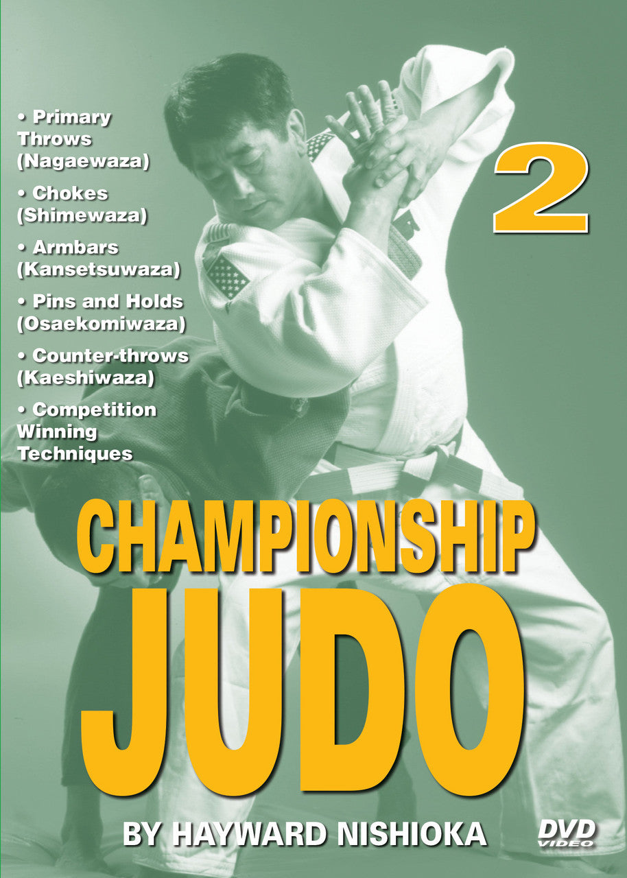 Championship Judo 3 DVD Set by Hayward Nishioka - Learn Judo Techniques & Training | Perfect for Martial Arts Enthusiasts & Self-Defense Practice