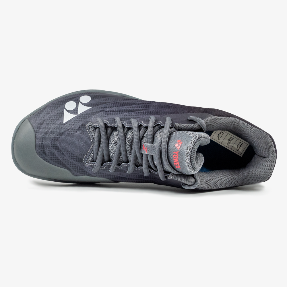 Yonex Aerus Z2 Wide Court Shoe for Badminton & Tennis - Dark Gray - Lightweight Performance Shoes for Indoor Sports & Training