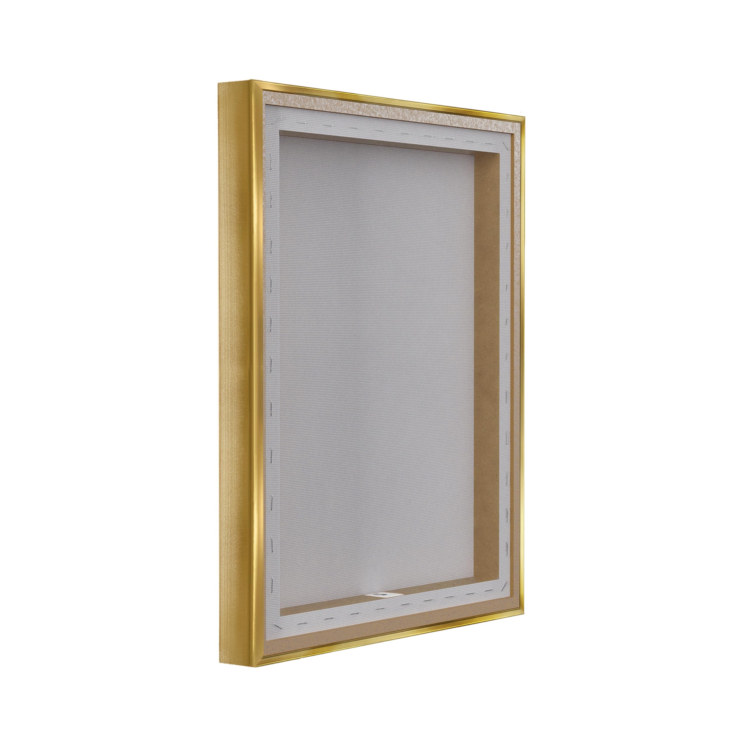 Stupell Industries Fashion Glam Toilet Paper Designer Wall Art - Framed Floater Canvas Decor by Ziwei Li | Unique Bathroom & Powder Room Decor for Modern Homes