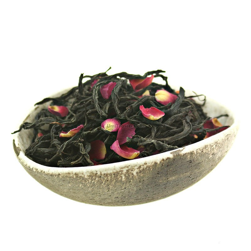Premium Red Rose Black Tea Loose Leaf - 100% Natural & Aromatic Floral Tea for Relaxation & Wellness | Perfect for Afternoon Tea, Gifts & Special Occasions