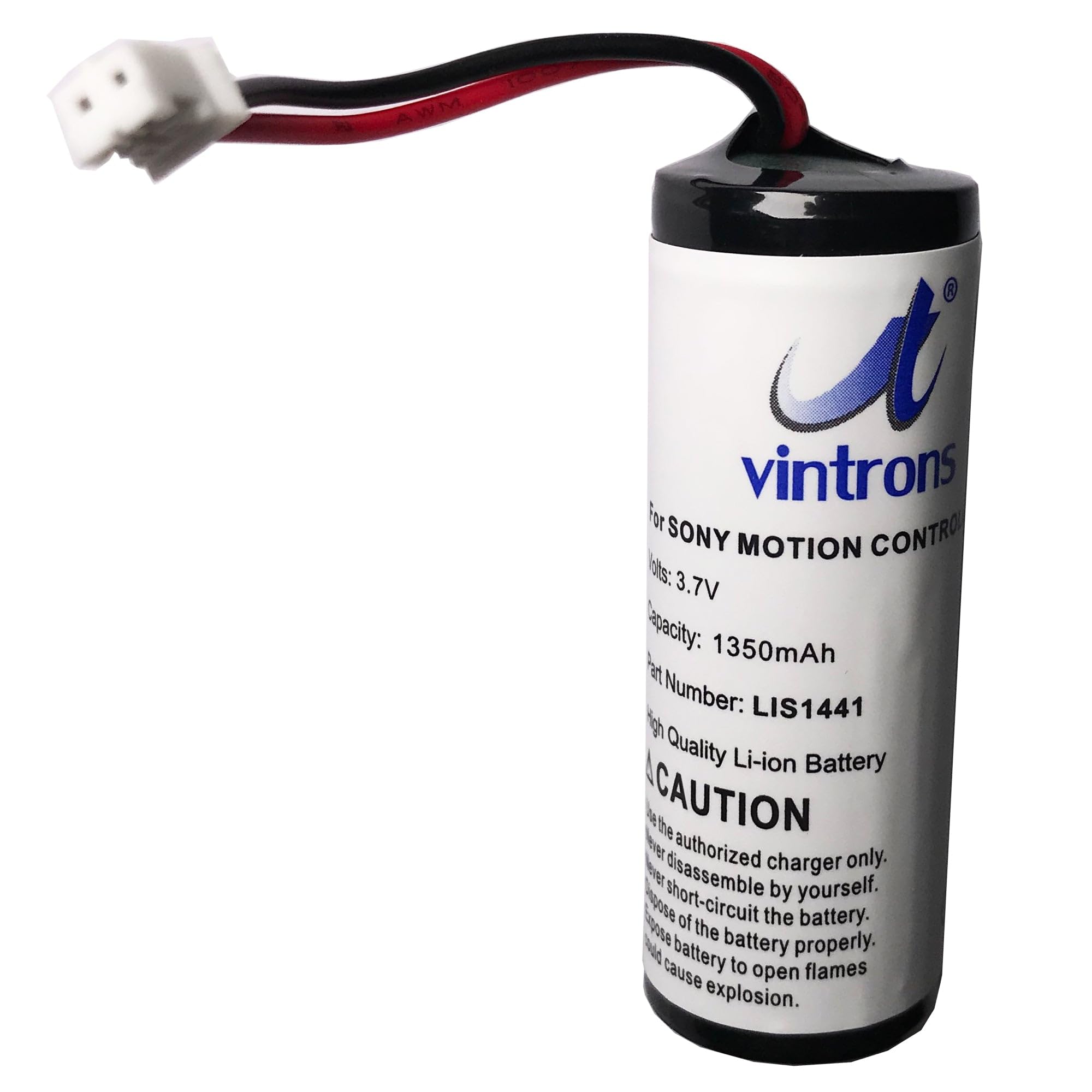 VINTRONS Replacement Battery for Sony CECH-ZCM1E Motion Controller - Compatible with PlayStation Move Motion Controller & PS3 Move (Models: 4-168-108-01, 4-195-094-02, LIP1450, LIS1441) - Perfect for Gaming, VR Experiences & Motion Control Gaming Sessions