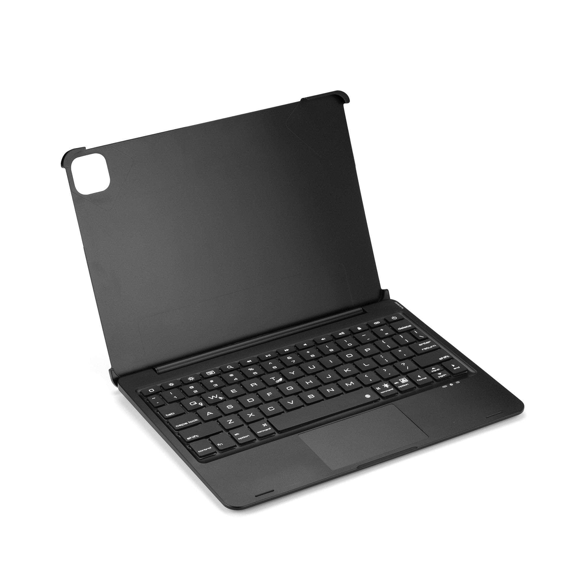 Apple iPad 11 (2021 Model) Wireless Bluetooth Keyboard Case with Backlit Touchpad - Perfect for Work, Study & Travel