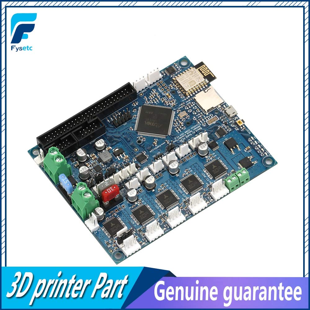 Duet 2 WiFi V1.04 32bit Controller Board - Latest 3D Printer & CNC Motherboard Upgrade | Compatible with RepRap, Delta & Cartesian Printers | Perfect for DIY 3D Printing, Prototyping & CNC Machining Projects