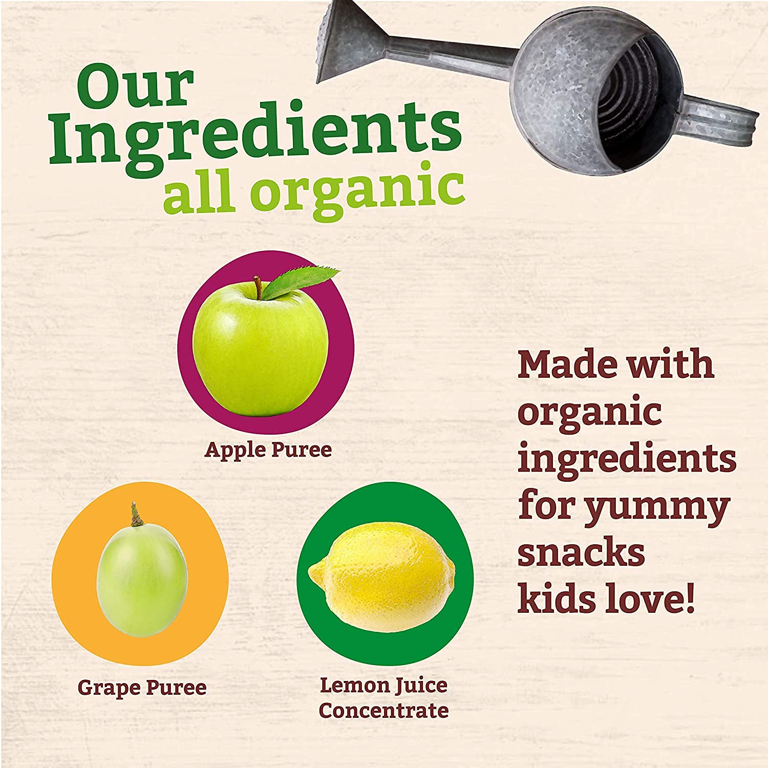 Organic Peter Rabbit Puree - Apple Grape Baby Food, 4 oz Pouch | Healthy Snack for Toddlers & On-the-Go Feeding