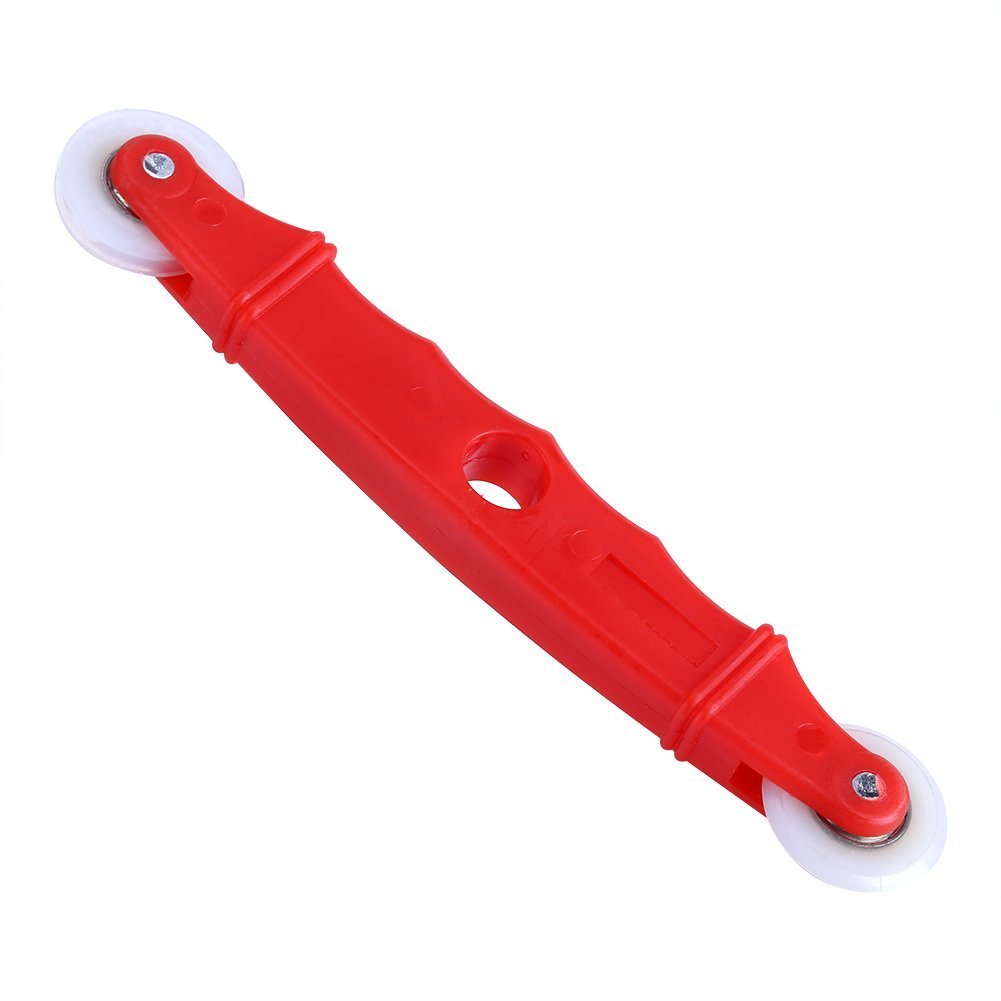 Nylon Wheel Screen Rolling Tool with Plastic Handle - Screen Spline Roller for Sliding Screen Door Repair & Replacement - Durable Screening Tool for DIY Home Improvement & Window Screen Maintenance