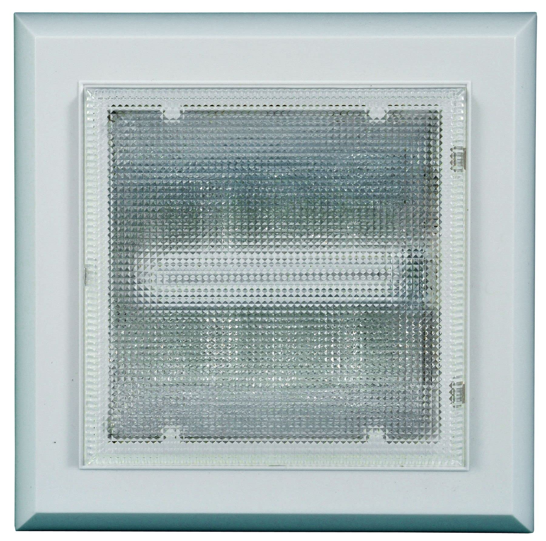 DC8600-LED5 5W Square LED Light Panel 120V White - Energy Efficient Fluorescent Replacement for Office, Kitchen & Workshop Lighting