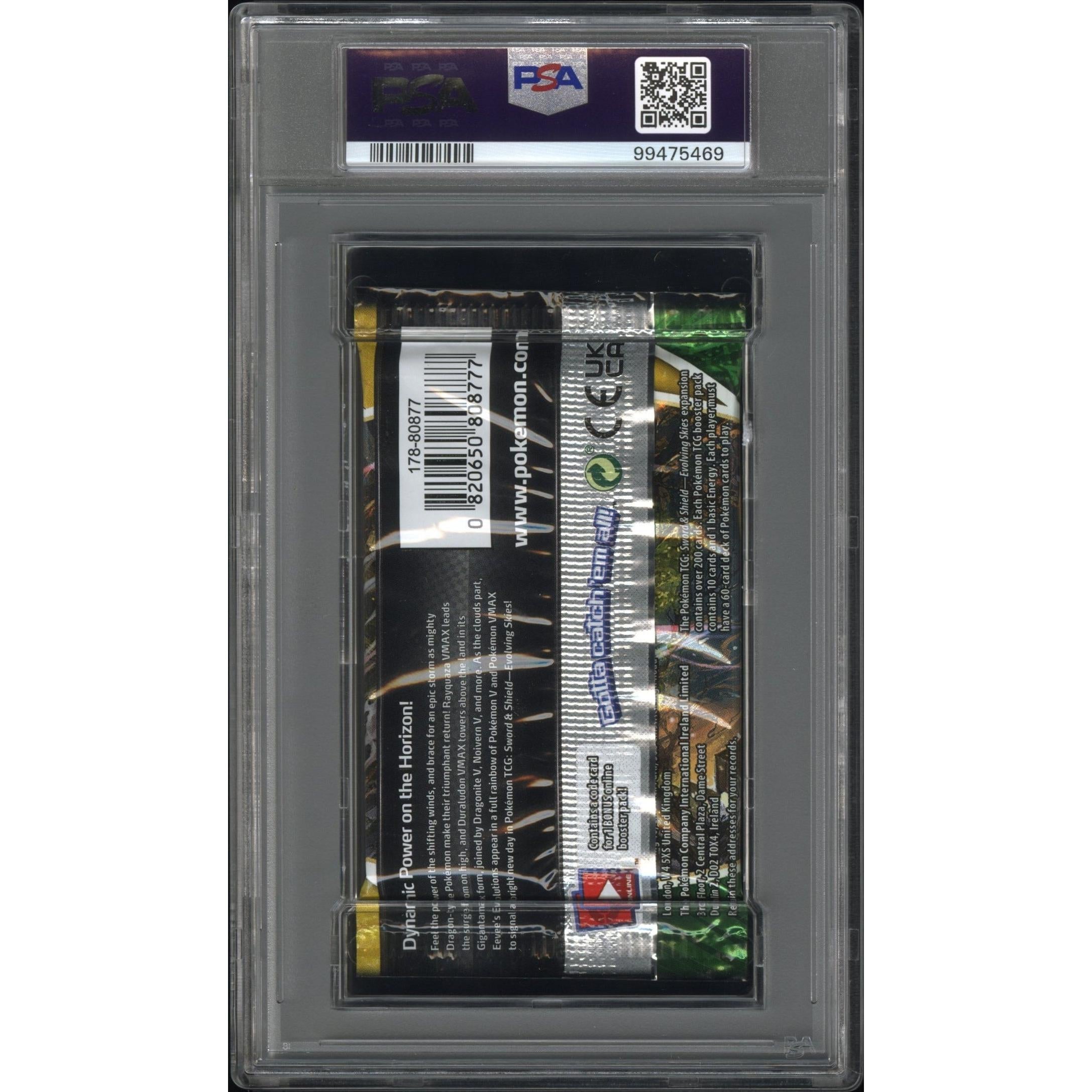 2021 Pokemon Evolving Skies Booster Pack - Umbreon PSA 10 Graded Card | Collectible Trading Card Game for Players & Investors | Perfect for Tournaments, Gifts & Display Cases